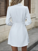 Vestido elegante tipo blazer