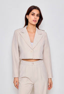 Blazer unicolor corto - ArmasStyle
