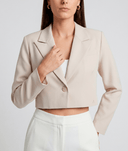 Blazer unicolor corto - ArmasStyle