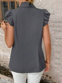 Blazer versatil talla grande unicolor curvy - ArmasStyle