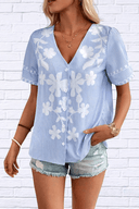 Blusa casual de mujer a rayas - ArmasStyle