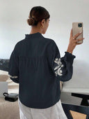 Blusa casual de mujer con bordado - ArmasStyle