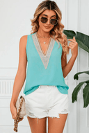 Blusa casual manga corta de mujer con bordado - ArmasStyle