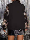Blusa con diseño en las mangas Curvy - ArmasStyle