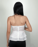 Blusa con flor de relieve - ArmasStyle