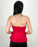 Blusa con flor de relieve - ArmasStyle