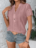 Blusa de mujer bordada con ojales - ArmasStyle