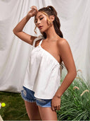 Blusa de una manga holgada - ArmasStyle