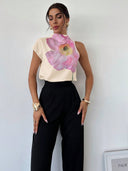Blusa elegante con estampado - ArmasStyle