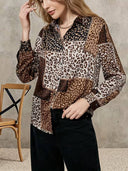 Blusa manga larga animal print - ArmasStyle