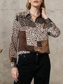 Blusa manga larga animal print - ArmasStyle