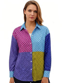 Blusa manga larga con estampado - ArmasStyle
