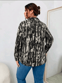 Blusa manga larga con estampado - ArmasStyle