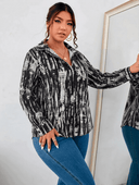 Blusa manga larga con estampado - ArmasStyle