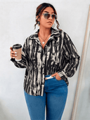 Blusa manga larga con estampado - ArmasStyle