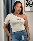 Blusa tejida de una manga - ArmasStyle