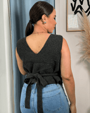 blusa tejido cruzada - ArmasStyle