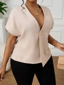 Blusa unicolor elegante - ArmasStyle
