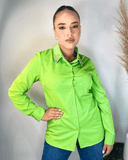 Camisa con brillos en el cuello - ArmasStyle