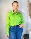 Camisa con brillos en el cuello - ArmasStyle