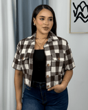 Camisa corta a cuadros - ArmasStyle