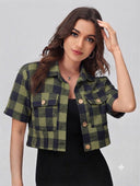 Camisa corta a cuadros - ArmasStyle