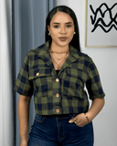 Camisa corta a cuadros - ArmasStyle