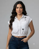Camisa corta con estrella - ArmasStyle