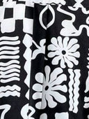 Camisa manga corta oversize estampada (No conjunto) - ArmasStyle