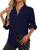 Camisa manga larga ajustable unicolor - ArmasStyle