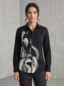 Camisa manga larga clasica con diseño - ArmasStyle