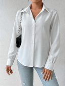 Camisa manga larga clasica unicolor - ArmasStyle
