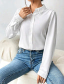 Camisa manga larga clasica unicolor - ArmasStyle