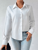 Camisa manga larga clasica unicolor - ArmasStyle