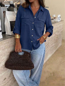 Camisa manga larga con bolsillos - ArmasStyle