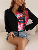 Camisa manga larga estampada - ArmasStyle
