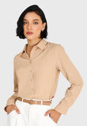Camisa manga larga unicolor - ArmasStyle