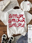 Camiseta unicolor con diseño grafico grande en la parte trasera - ArmasStyle