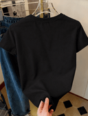 Camiseta unicolor con grafico - ArmasStyle