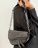 Cartera de semicuero brillante - ArmasStyle