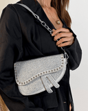 Cartera de semicuero brillante - ArmasStyle