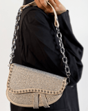 Cartera de semicuero brillante - ArmasStyle