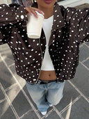 Chaqueta bomber de lunares - ArmasStyle