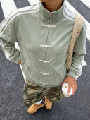 Chaqueta casual holgada de mujer tela gruesa - ArmasStyle