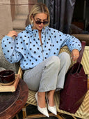 Chaqueta con capucha y. cremallera elegante - ArmasStyle