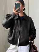 Chaqueta de curina UP con bolsillos y cremallera - ArmasStyle