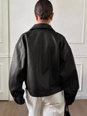 Chaqueta de curina UP con bolsillos y cremallera - ArmasStyle