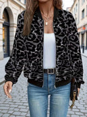 Chaqueta manga larga animal print - ArmasStyle