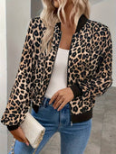 Chaqueta manga larga animal print - ArmasStyle