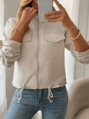 Chaqueta manga larga con bolsillos - ArmasStyle